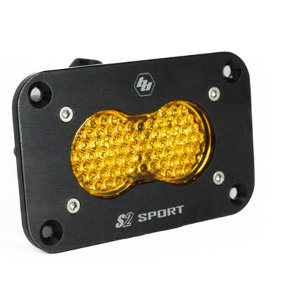 Baja Designs | S2 Sport Black (FLUSH MOUNT) LED Auxiliary Light Pod (Single) - Universal