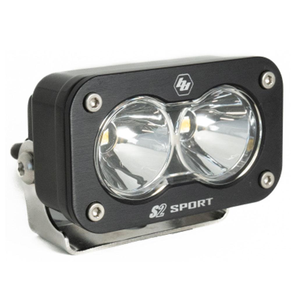 Baja Designs | S2 Sport Black LED Auxiliary Light Pod (Single) - Universal