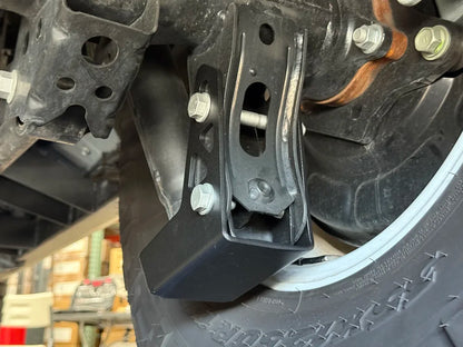 NYTOP | 2024-Current Lexus GX550/Toyota Land Cruiser Rear Shock Mount Skid Plate Kit