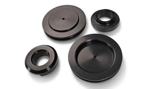 Westcott | Preloaded Lift Collar Kit for 2024+ Lexus GX 550 and Toyota Land Cruiser (Anodized BLACK)