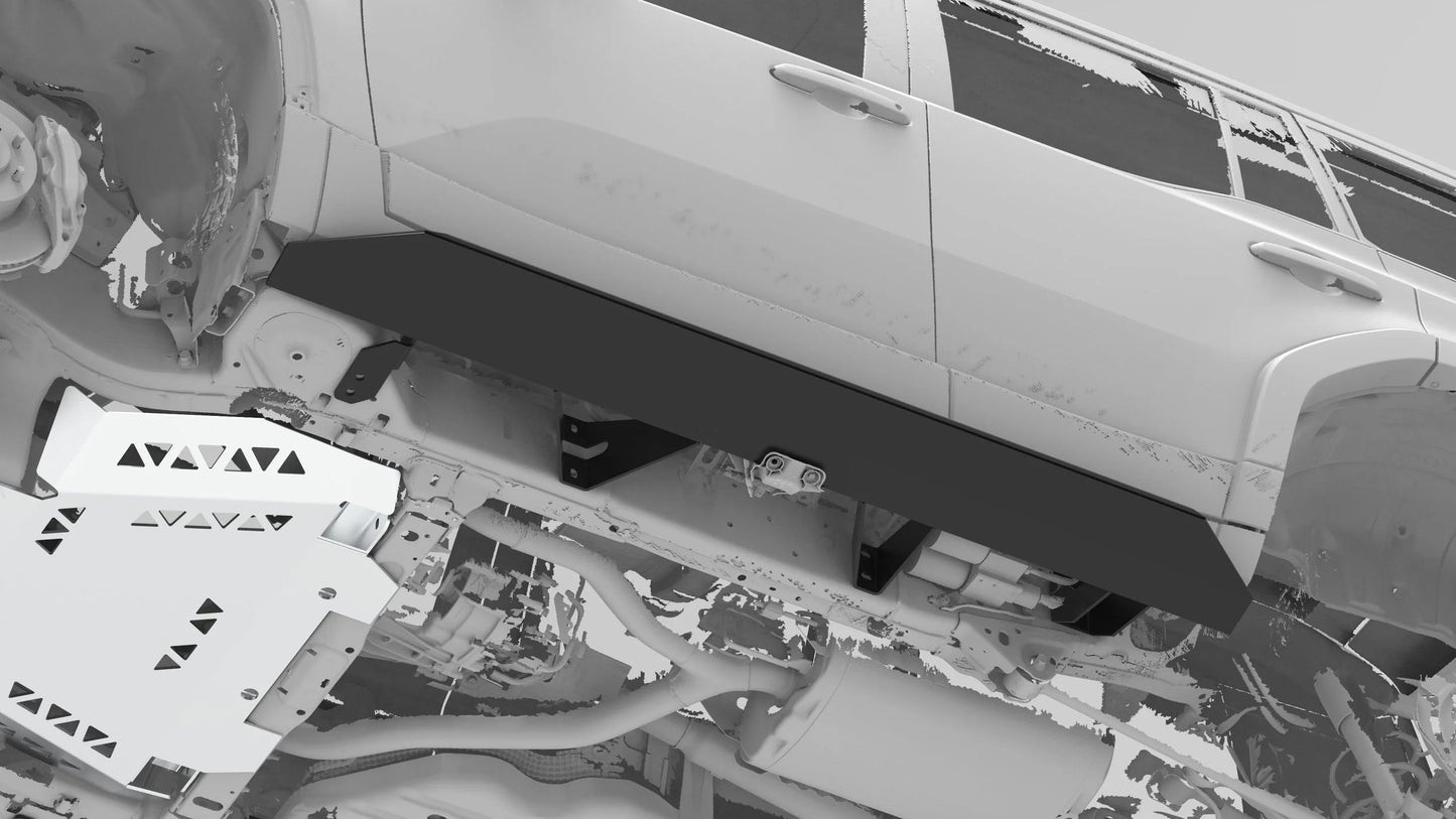 NYTOP | 2024-Current Lexus GX550/Toyota Land Cruiser Rock Sliders