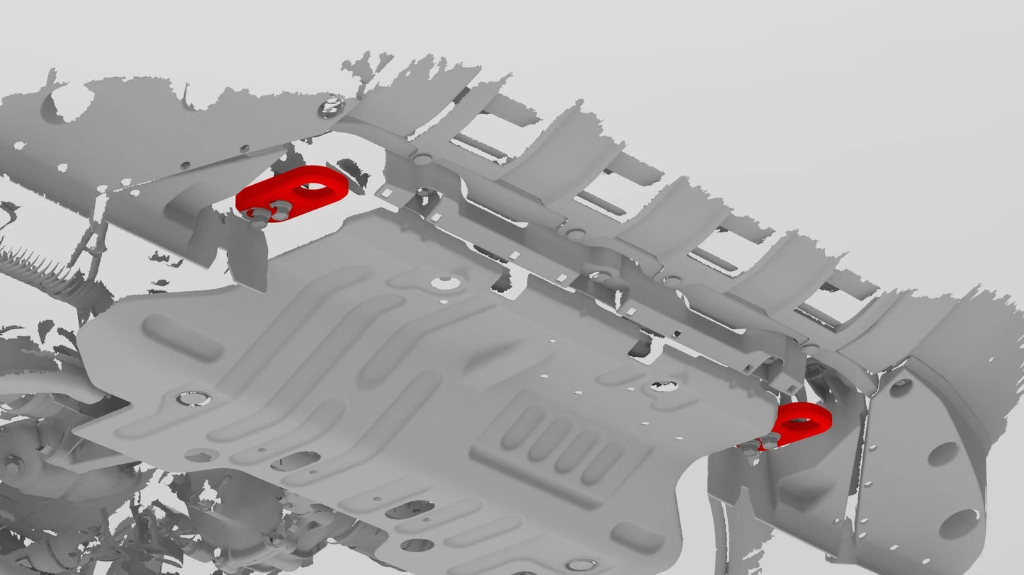 NYTOP | 2024-Current Lexus GX550/Toyota Land Cruiser Lower Front Recovery Points