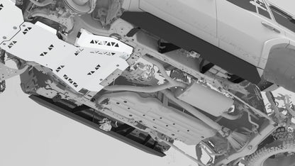 2024-Current Lexus GX550/Toyota Land Cruiser Rock Sliders